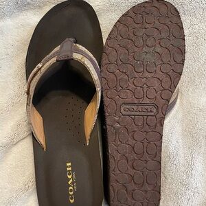 Coach signature wedge Sandal